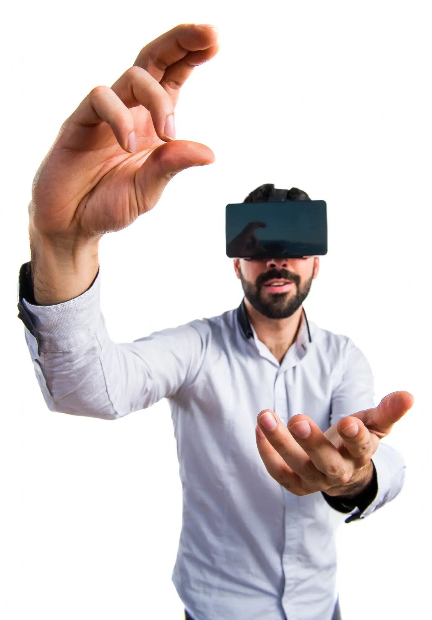 Gafas de moda espaciales de juego 3D